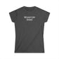 What Up Doe! 313 DET Women's Softstyle Tee