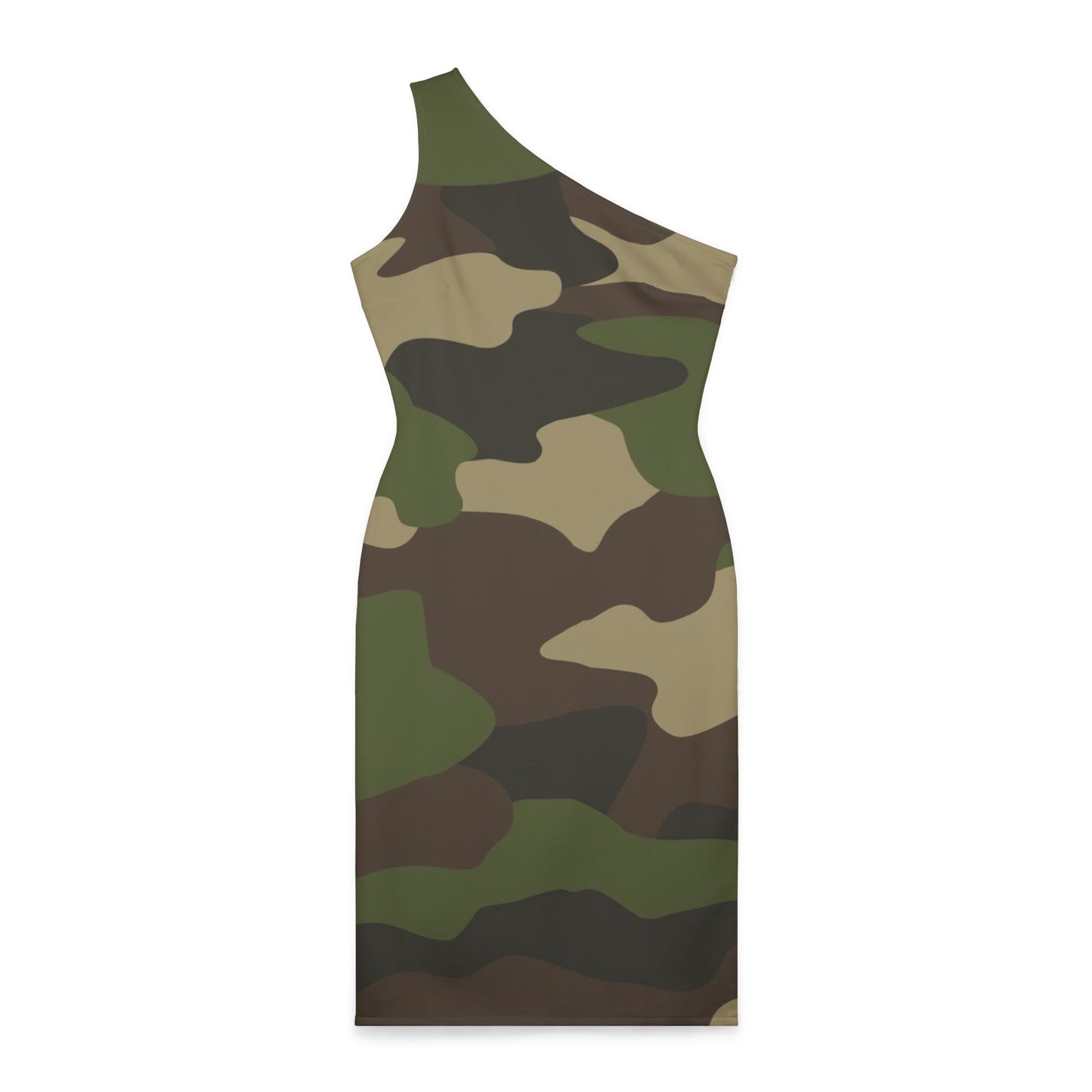 Camo Lovers Shoulder Dress (AOP)