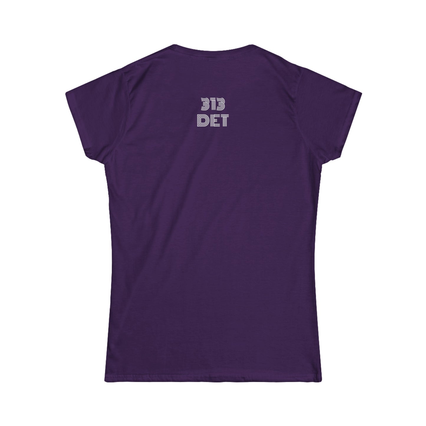 What Up Doe! 313 DET Women's Softstyle Tee