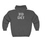 What Up Doe! 313 DET Unisex Heavy Blend™ Full Zip Hooded Sweatshirt