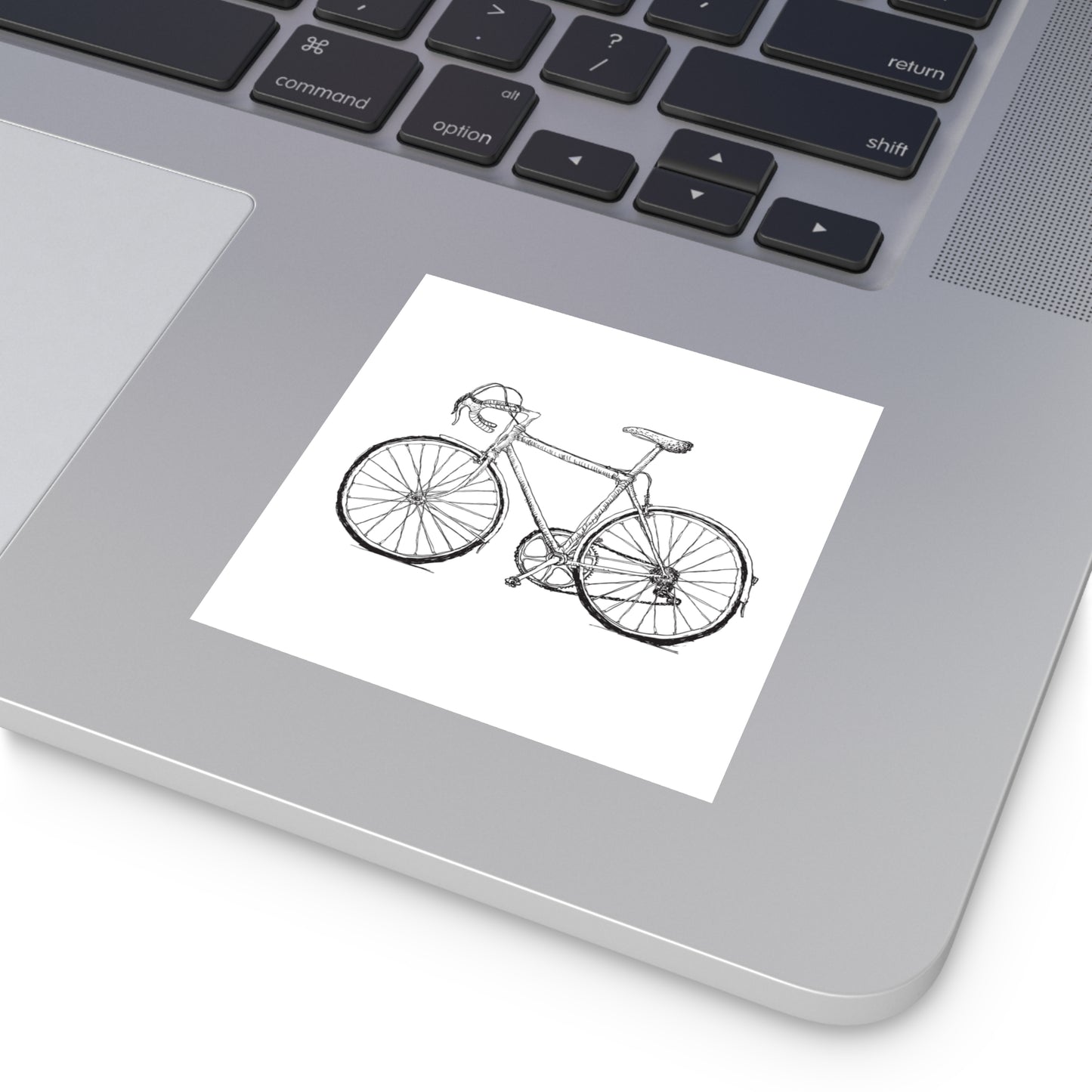 Bike Life Square Vinyl Stickers