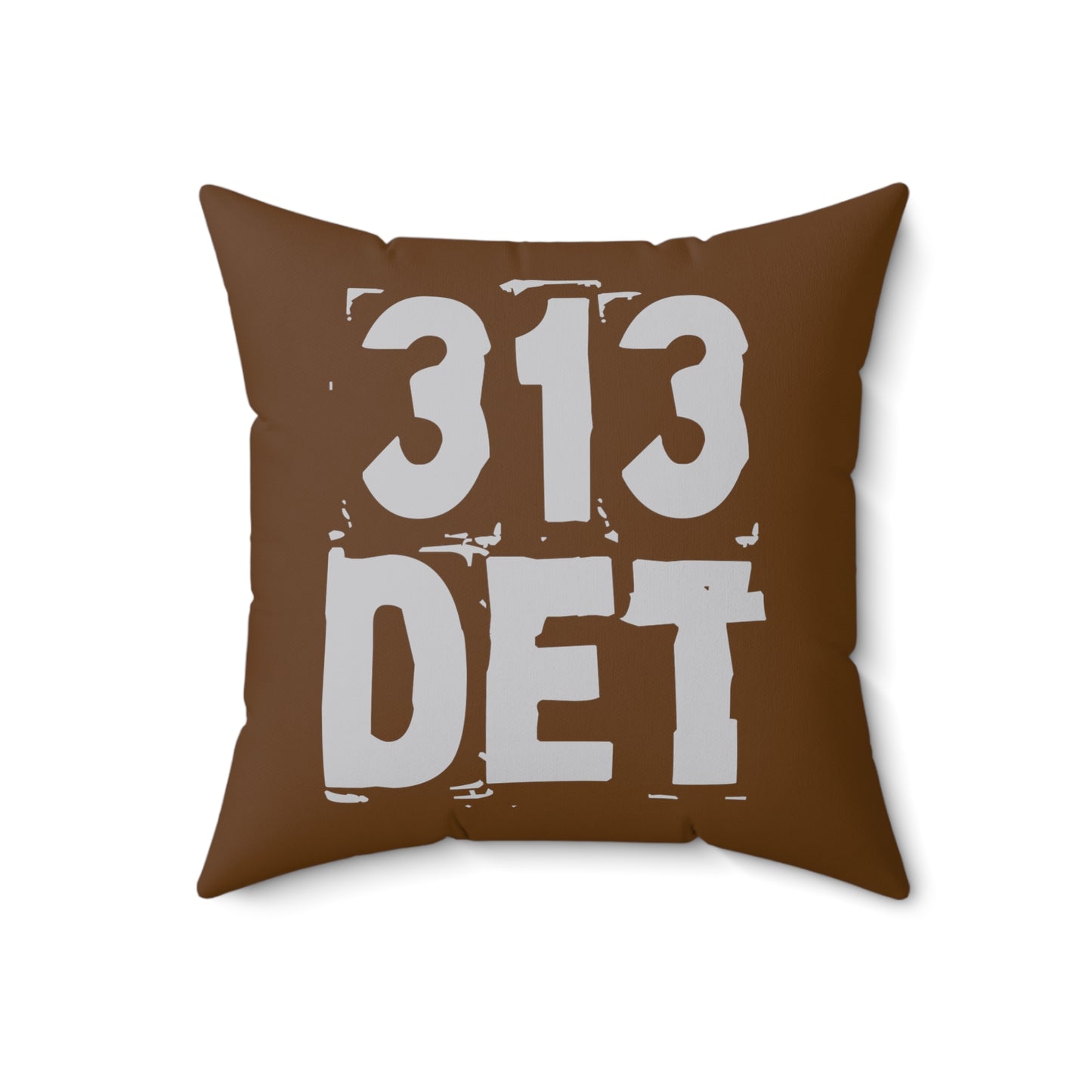 It’s The D For Me Faux Suede Square Pillow