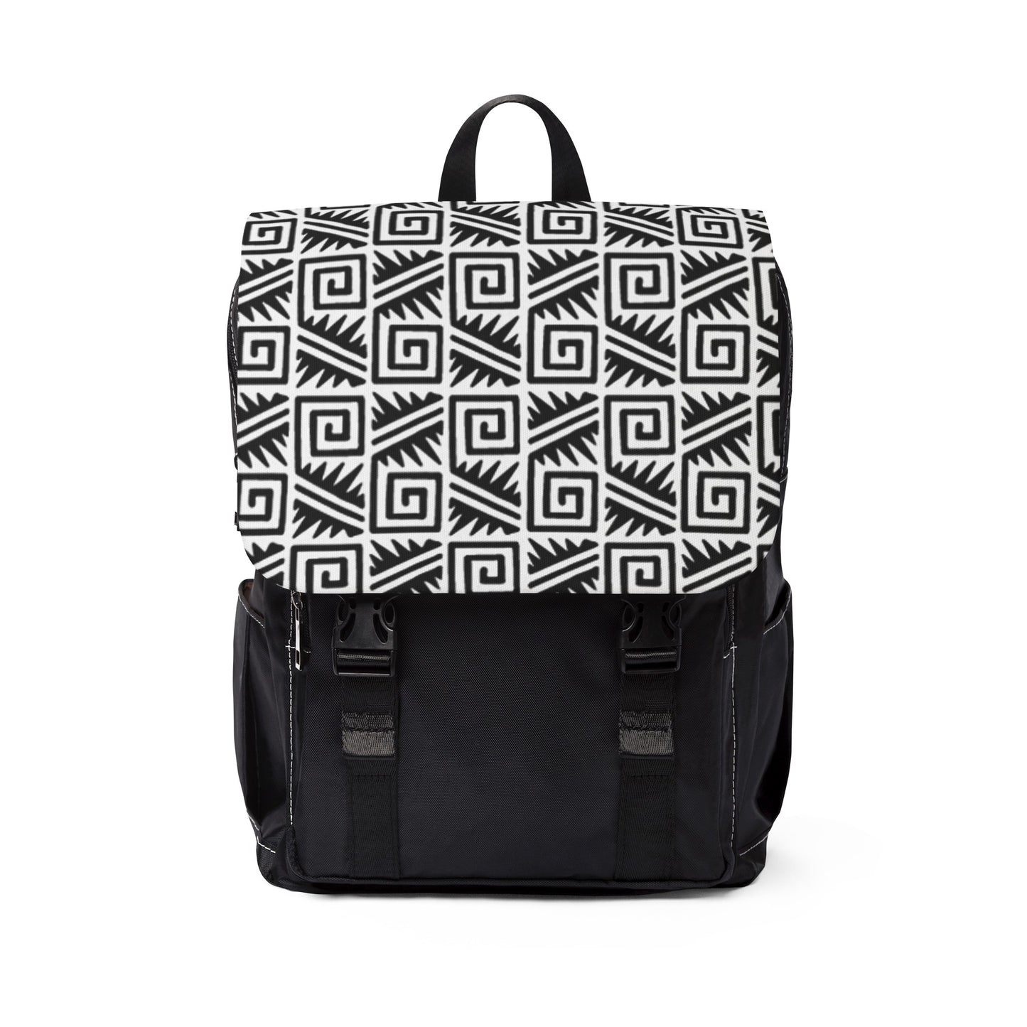 African Style Print Unisex Casual Shoulder Backpack