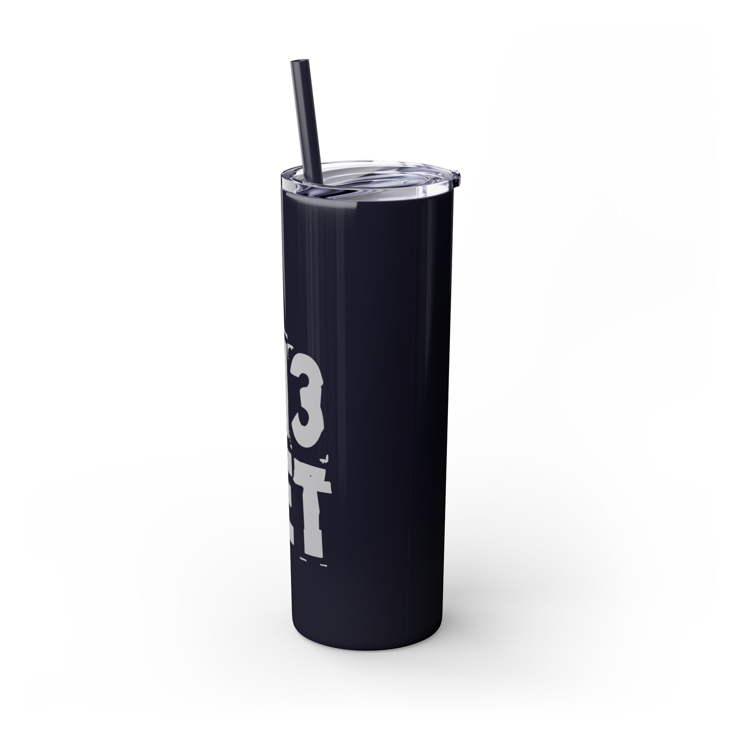 It’s The D For Me Skinny Tumbler with Straw, 20oz