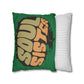 Soul Sista Faux Suede Square Pillowcase