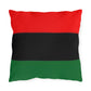 Red Black Green Outdoor Pillows