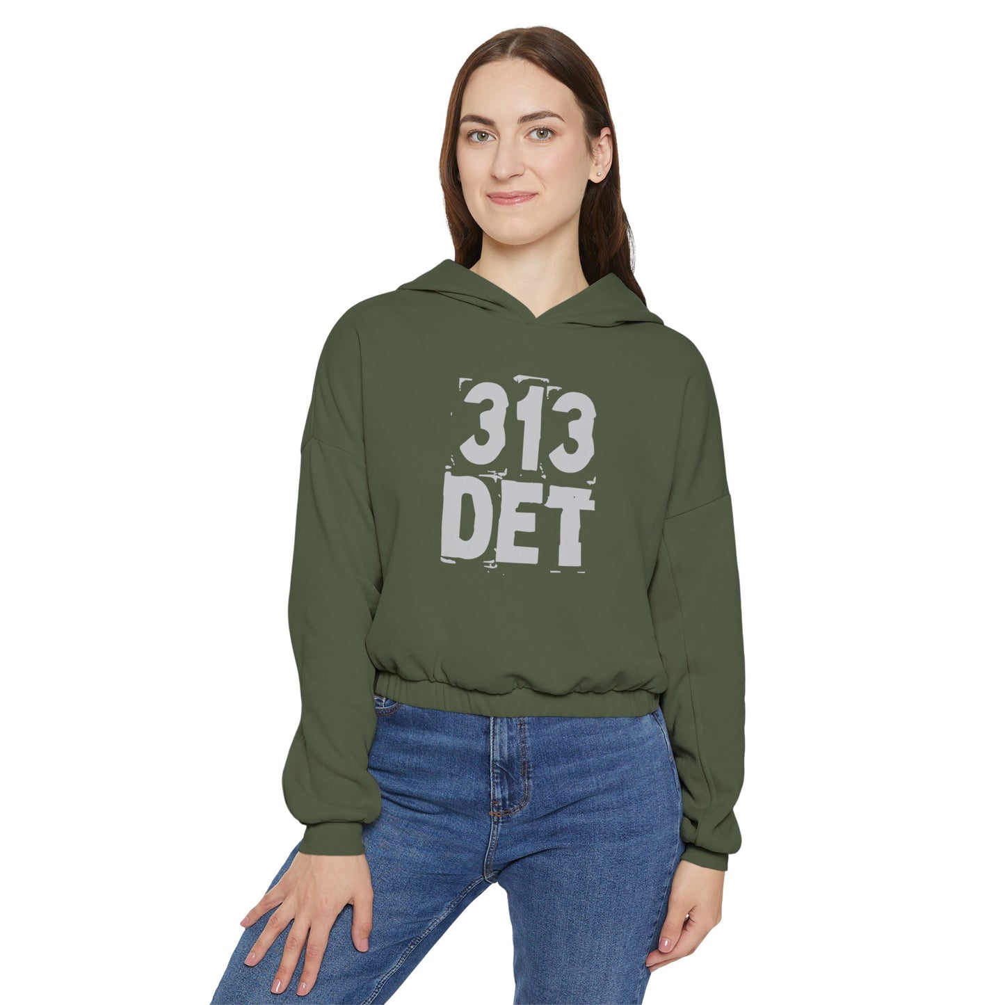 It’s The D For Me Women's Cinched Bottom Hoodie