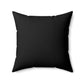 Flowers Spun Polyester Square Pillow