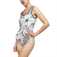 Flowers Women's Classic One-Piece Swimsuit (AOP)