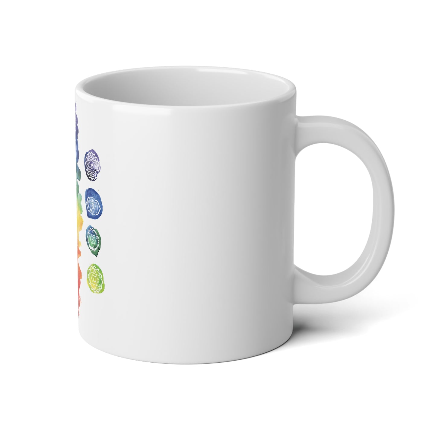 Chakras Jumbo Mug, 20oz