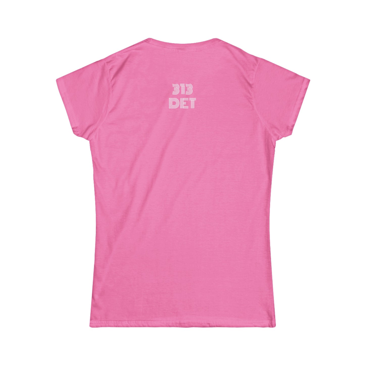 What Up Doe! 313 DET Women's Softstyle Tee