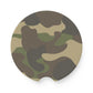 Camo Lovers Soapstone Car Coaster