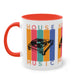 Two-Tone For The Love of House Music Coffee Mug, 11oz