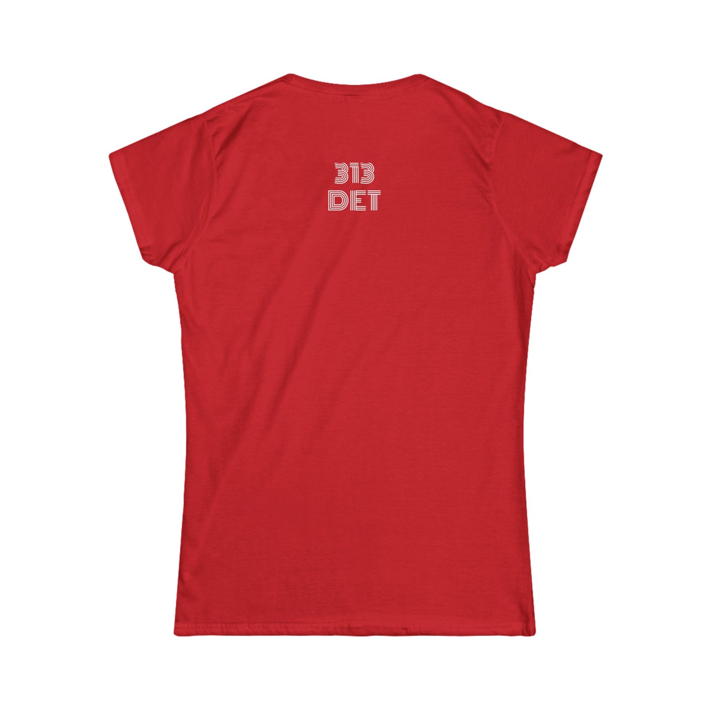 What Up Doe! 313 DET Women's Softstyle Tee