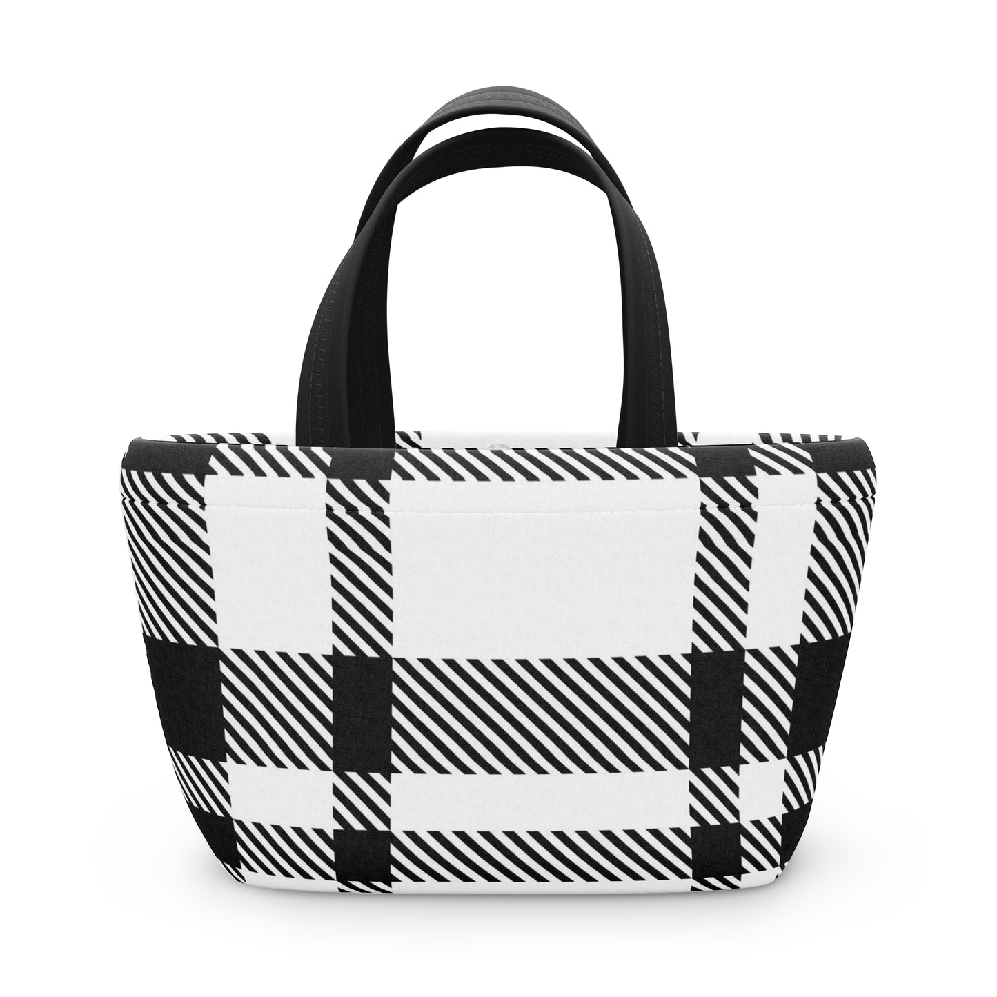 Plaid Lunch Bag