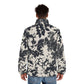 Floral Print Men's Puffer Jacket (AOP)