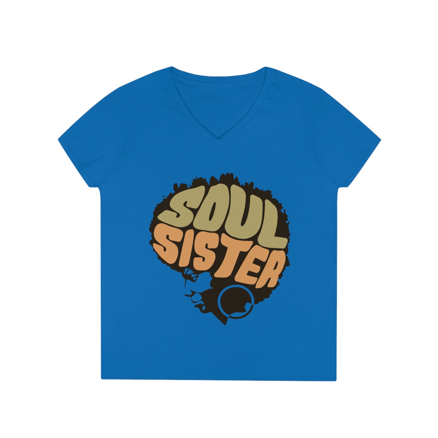 Soul Sista Ladies' V-Neck T-Shirt