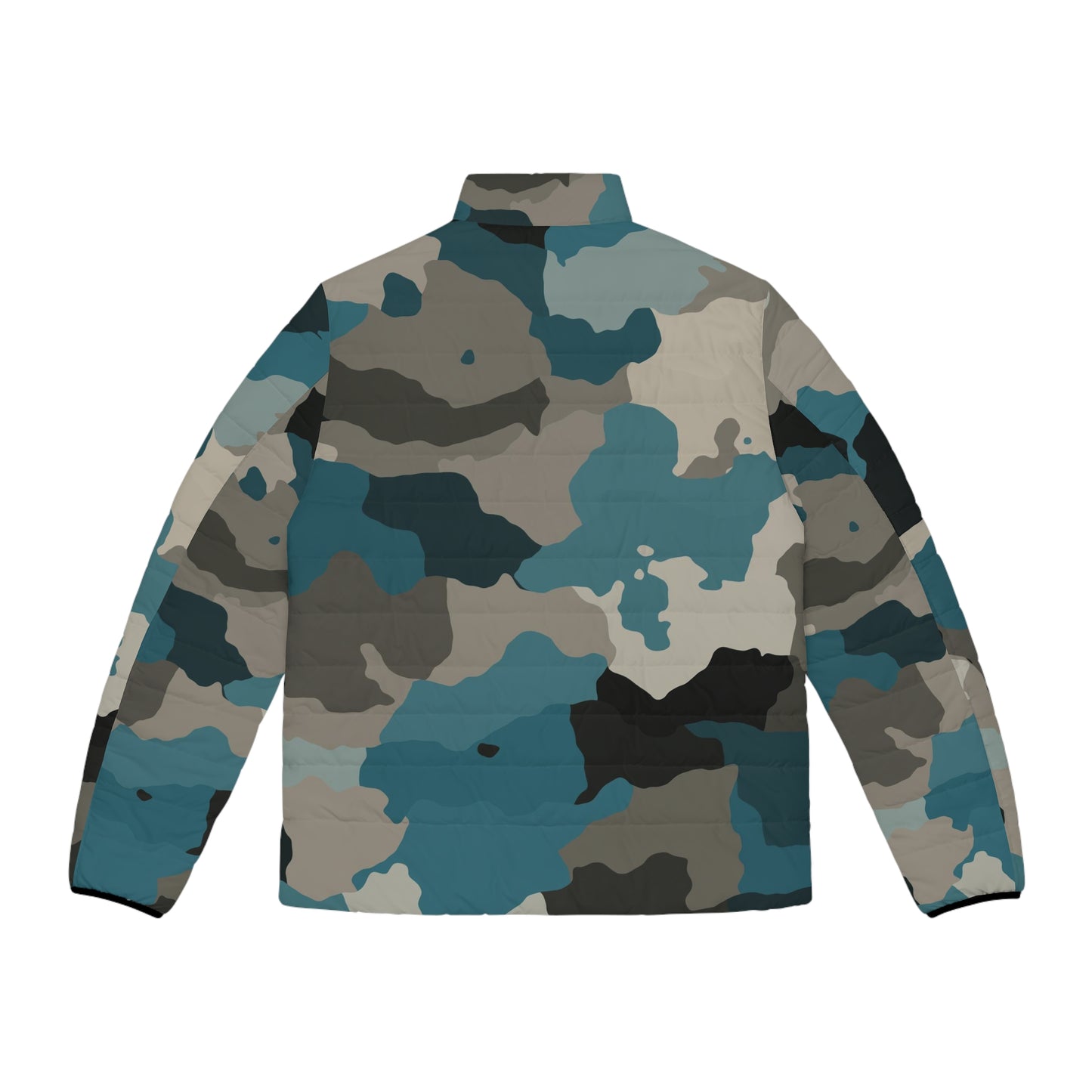 Camo Lovers Men's Puffer Jacket (AOP)