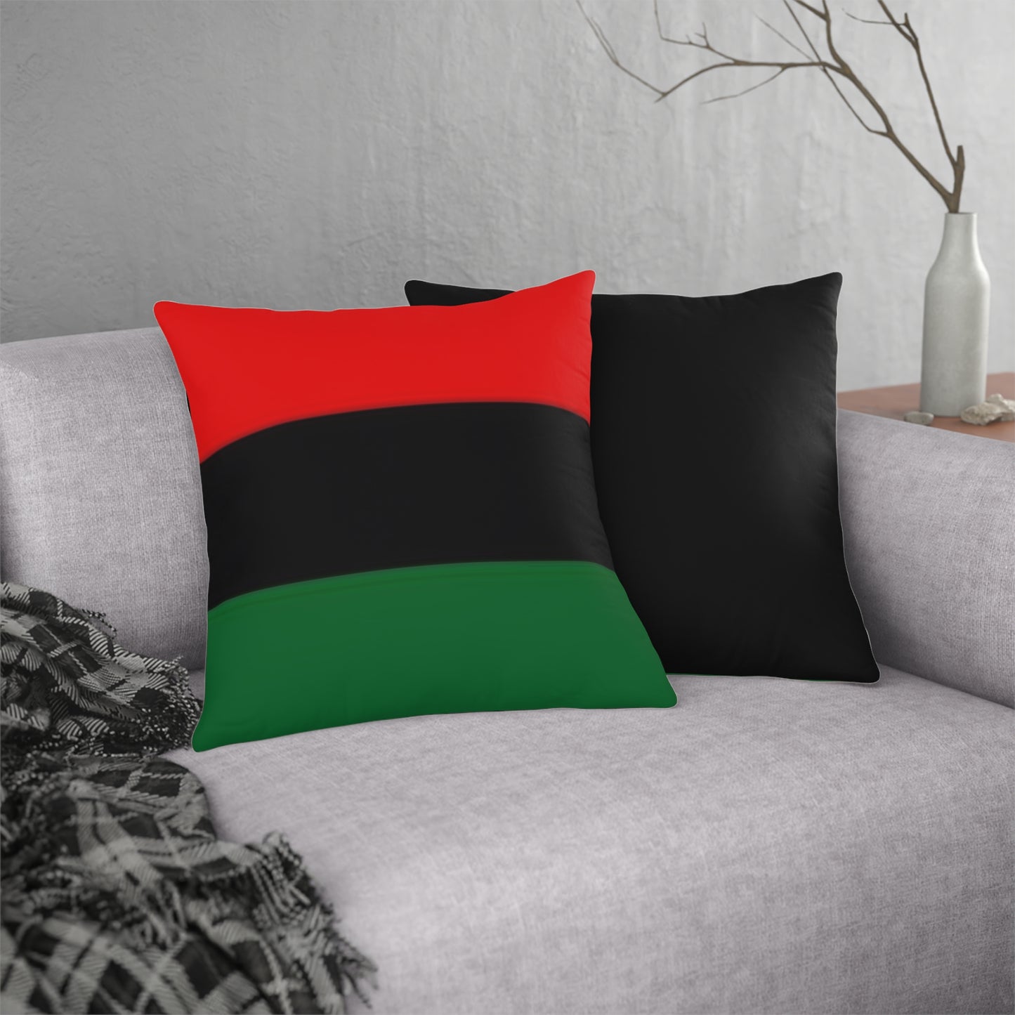 Red Black Green Waterproof Pillows