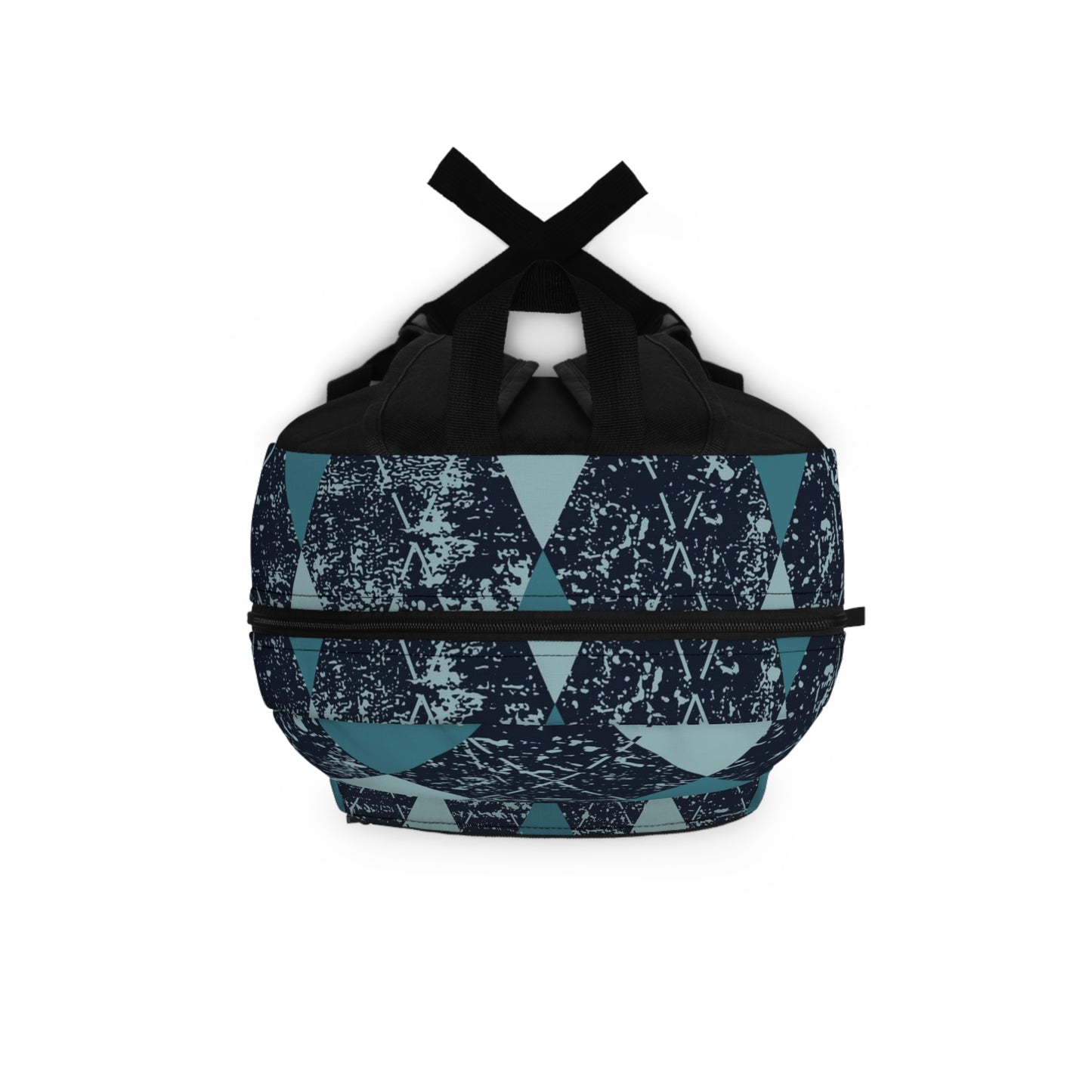 Argyle Print Backpack