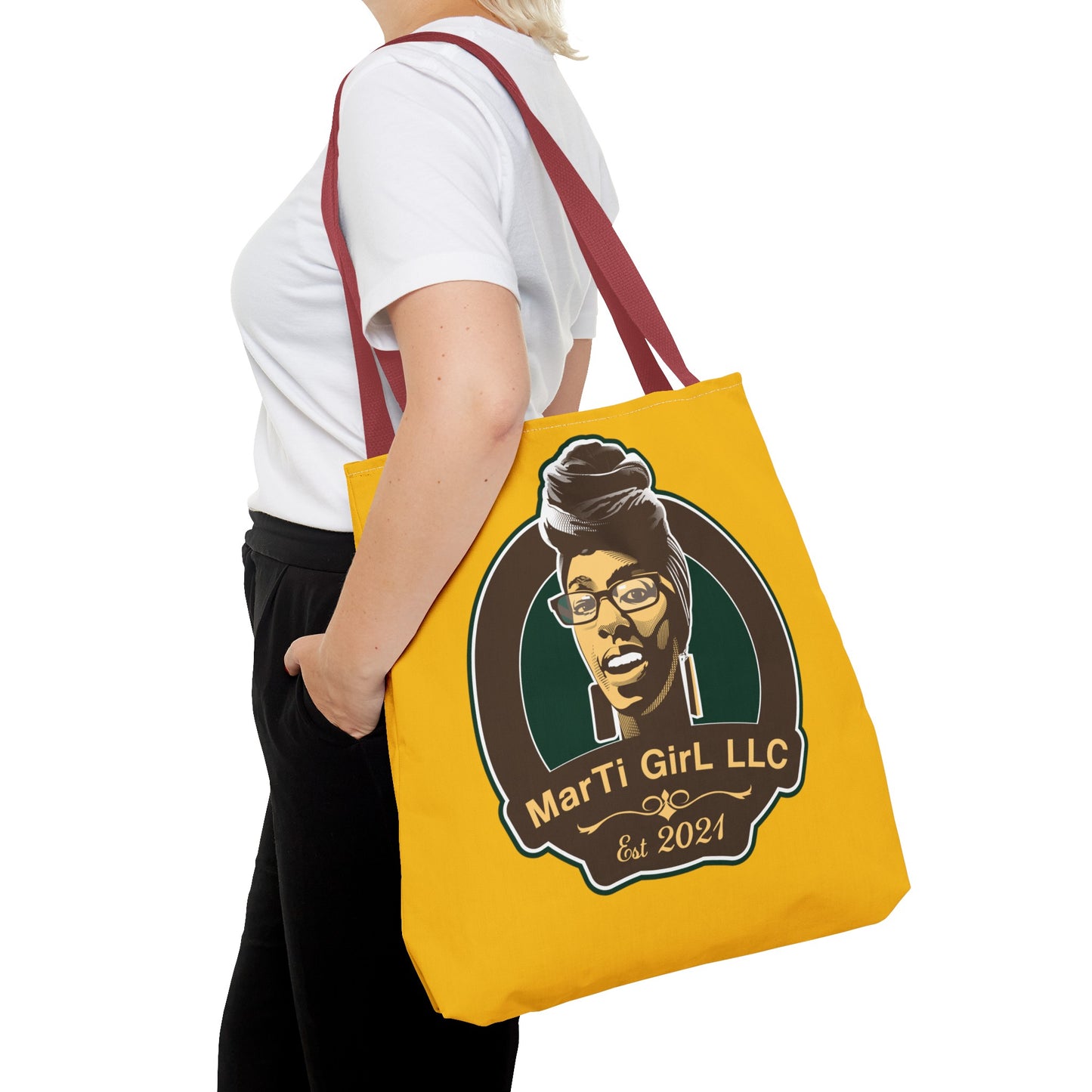 MarTi GirL Logo Tote Bag (AOP)