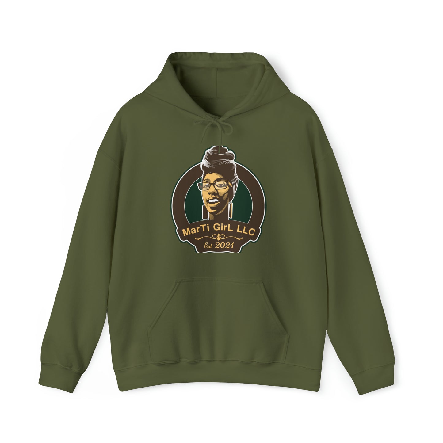 Logo Hooded Sweatshirt - Green