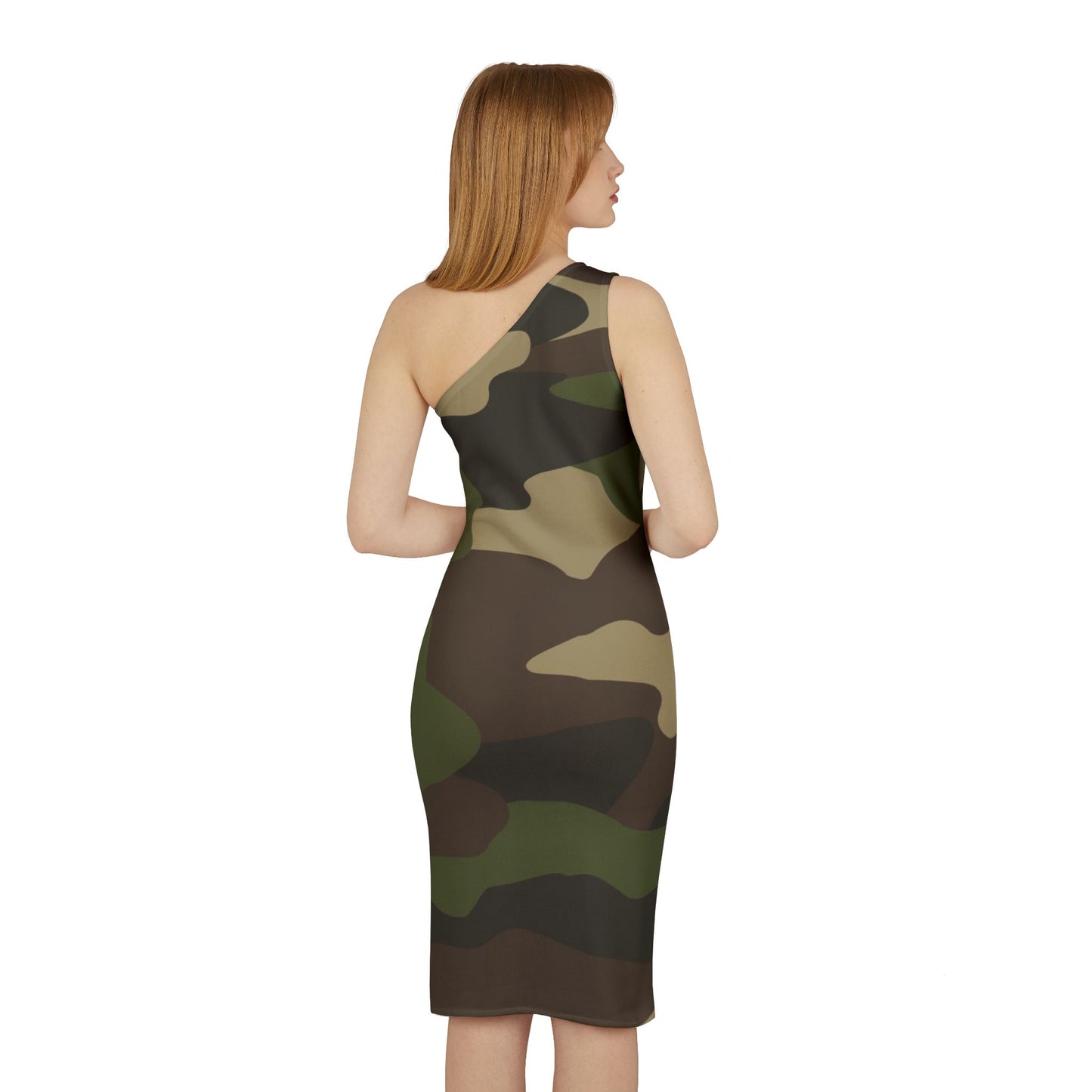 Camo Lovers Shoulder Dress (AOP)