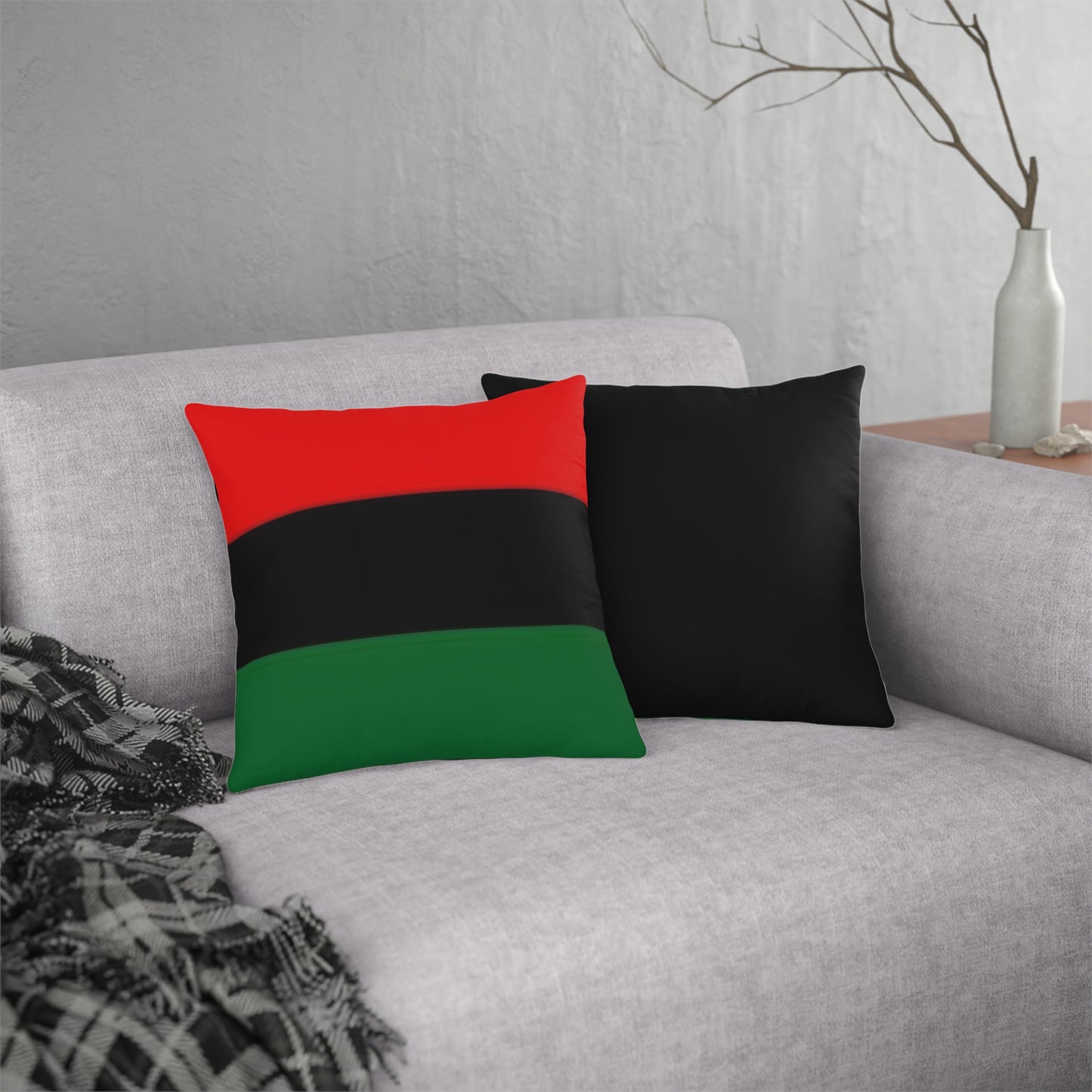 Red Black Green Waterproof Pillows