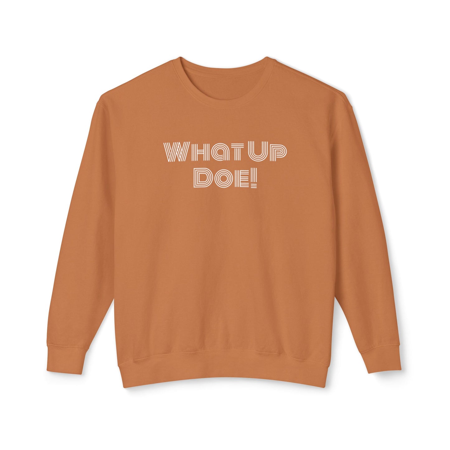 What Up Doe! 313 DET Unisex Lightweight Crewneck Sweatshirt