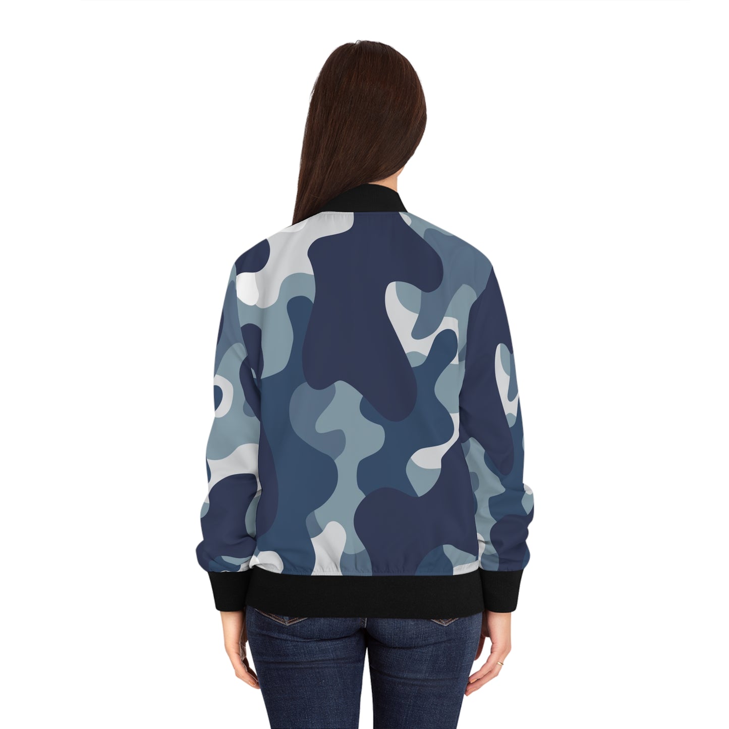 Camo Lovers Women's Bomber Jacket (AOP)