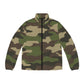 Camo Lovers Men's Puffer Jacket (AOP)