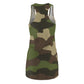 Camo Lovers Women's Cut & Sew Racerback Dress (AOP)