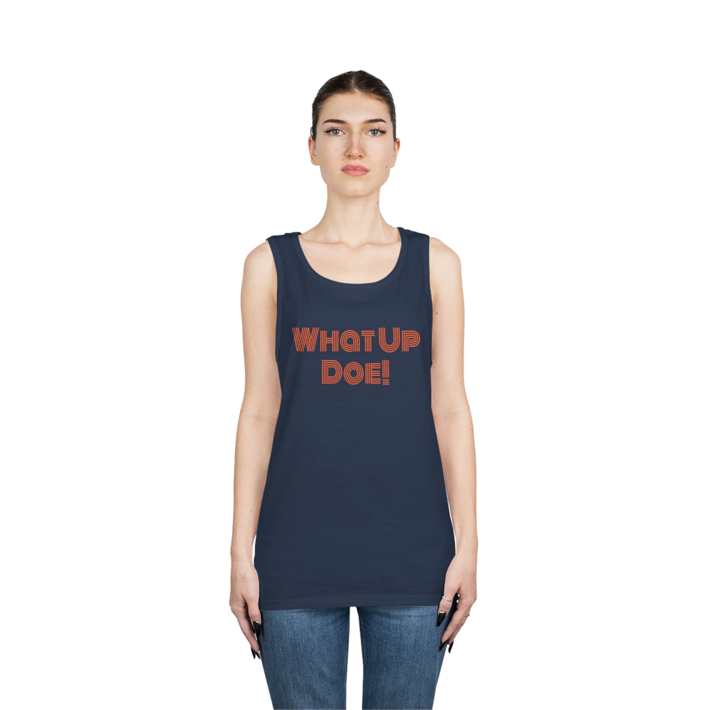 What Up Doe? 313 DET Unisex Heavy Cotton Tank Top