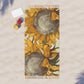 Sunflowers Boho Beach Cloth