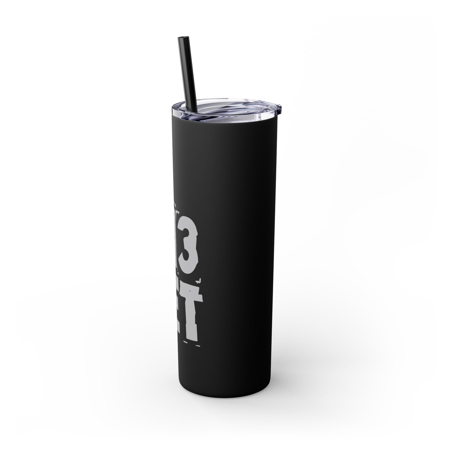 It’s The D For Me Skinny Tumbler with Straw, 20oz