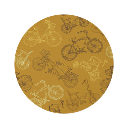 Bike Life Round Rug