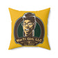 MarTi GirL Logo Spun Polyester Square Pillow