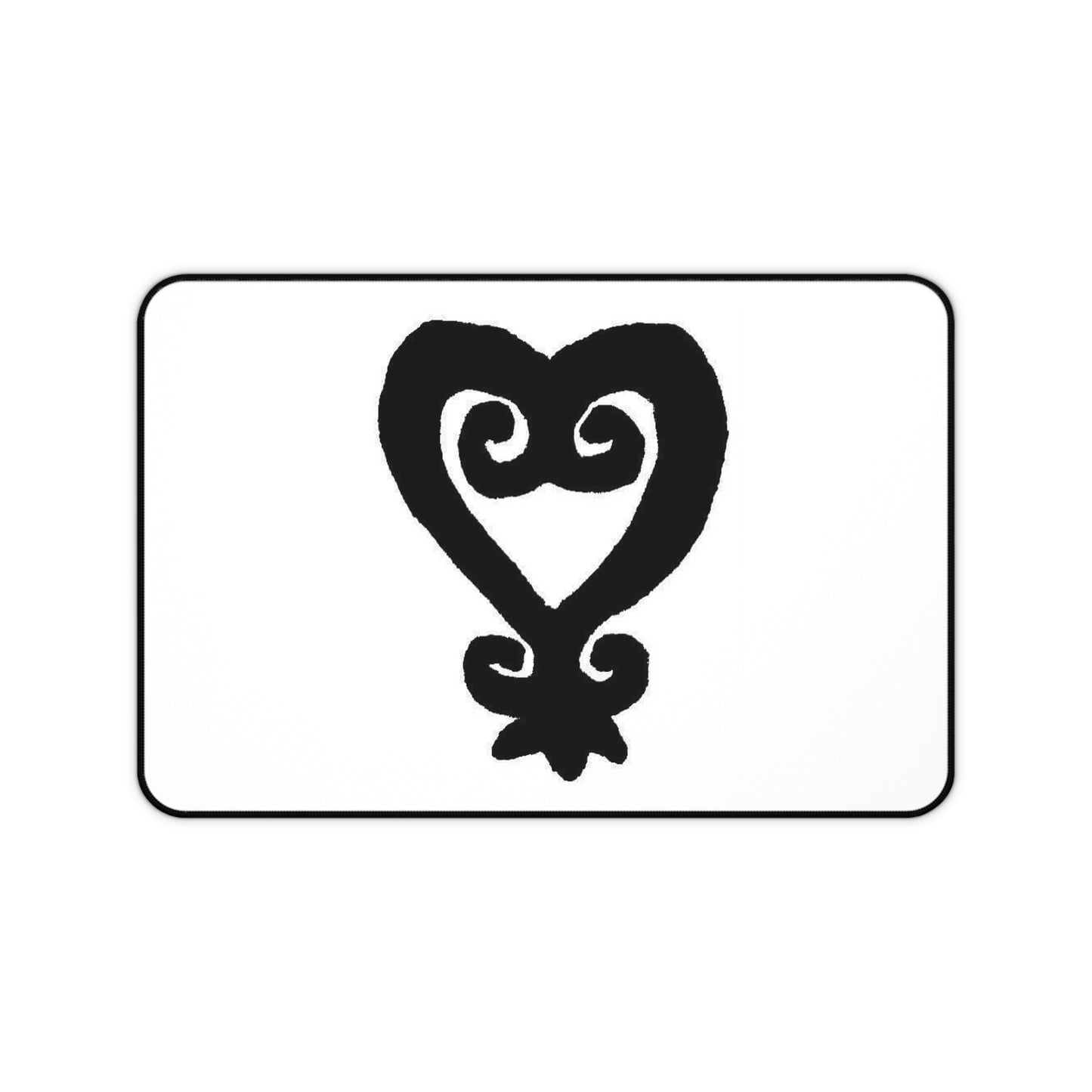 Sankofa Heart Desk Mat