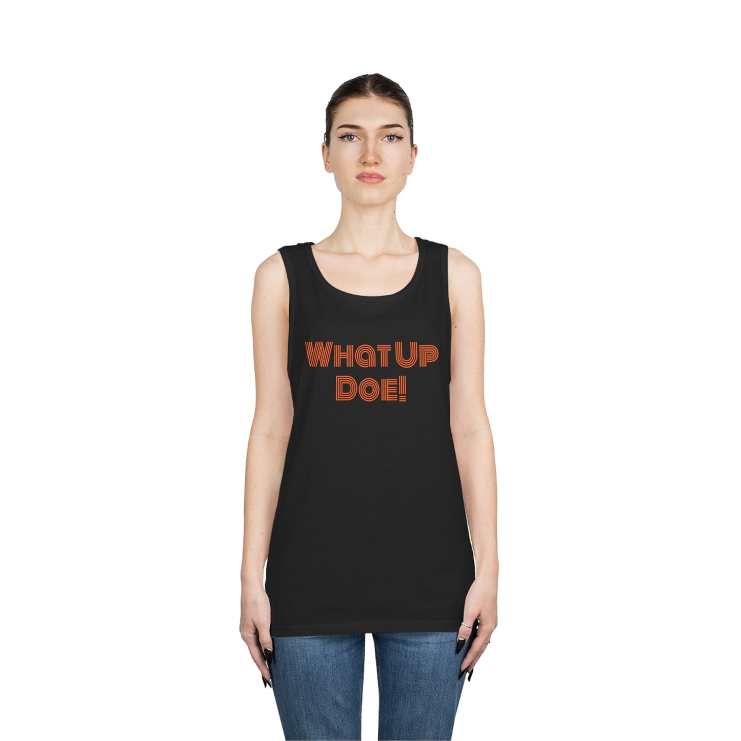 What Up Doe? 313 DET Unisex Heavy Cotton Tank Top