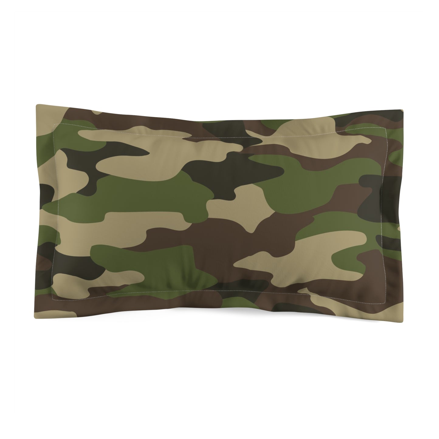 Camo Lovers Microfiber Pillow Sham