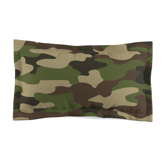 Camo Lovers Microfiber Pillow Sham