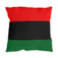 Red Black Green Outdoor Pillows