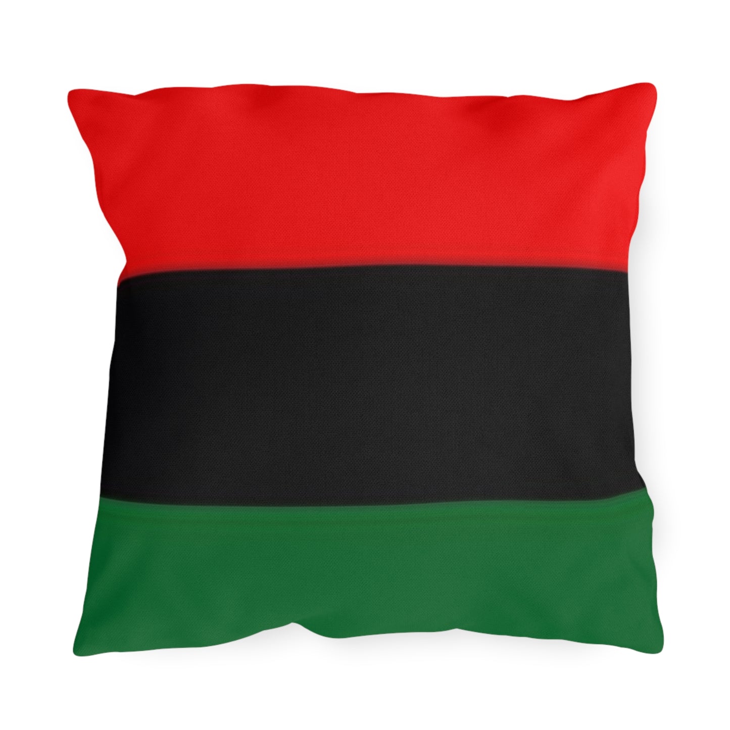 Red Black Green Outdoor Pillows