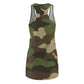 Camo Lovers Women's Cut & Sew Racerback Dress (AOP)