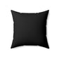 Flowers Spun Polyester Square Pillow