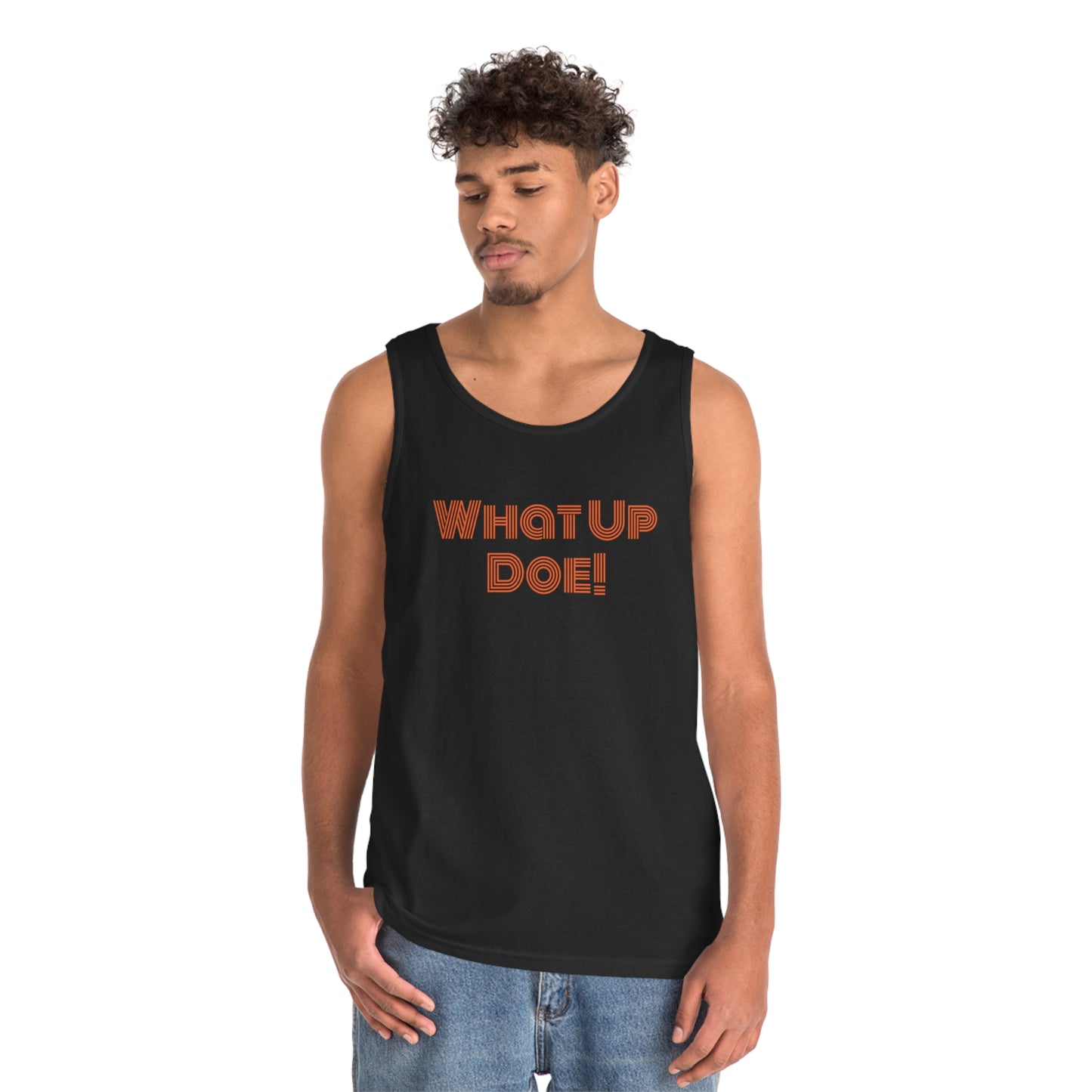 What Up Doe? 313 DET Unisex Heavy Cotton Tank Top