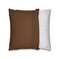 Soul Sista Faux Suede Square Pillowcase