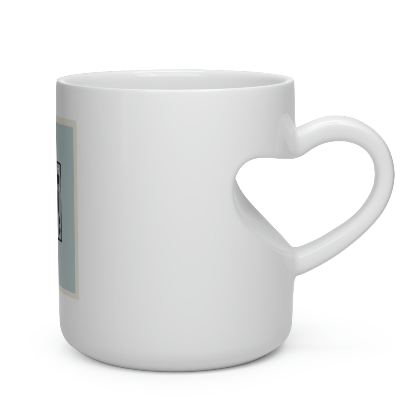 Music Lovers Heart Shape Mug