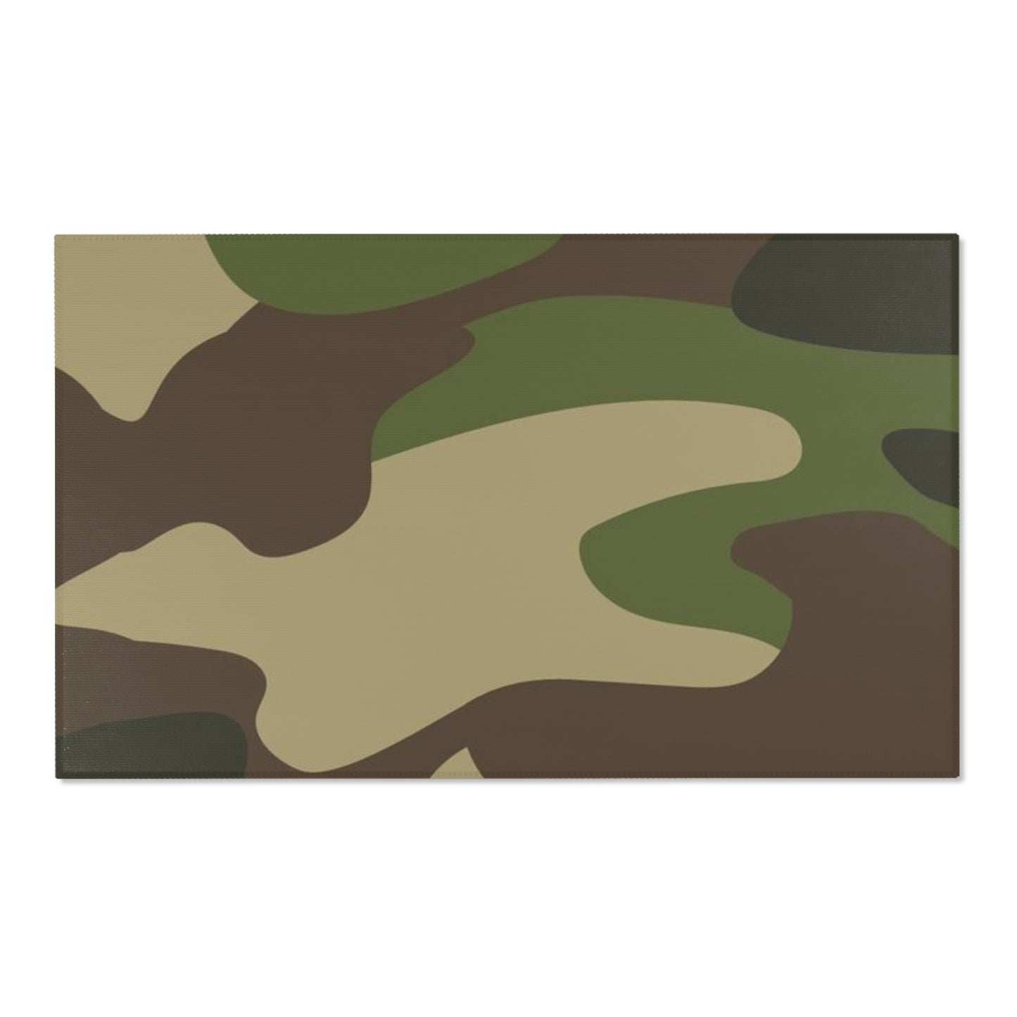 Camo Lovers Square Area Rugs