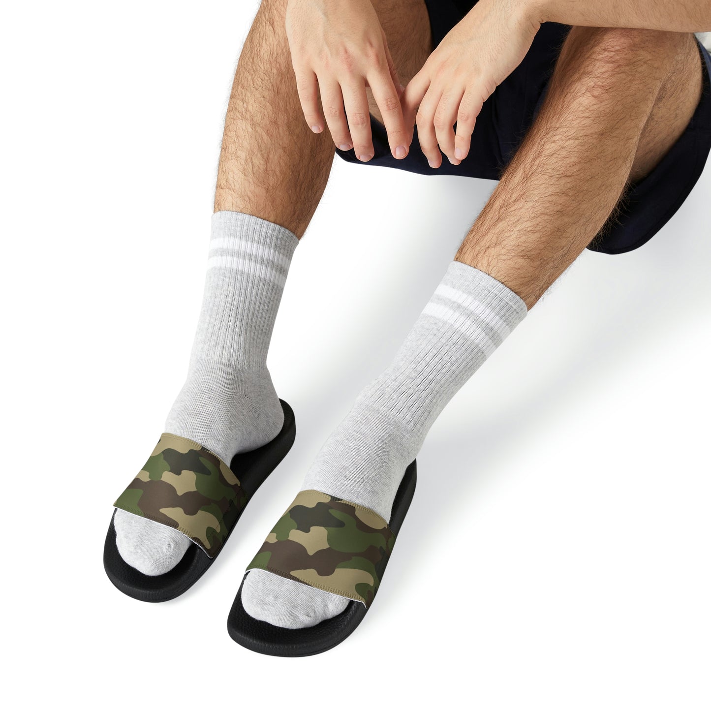 Camo Lovers Men's Removable-Strap Sandals